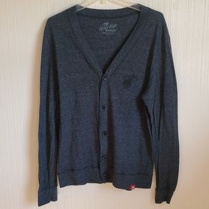 Sportige Apparel | Miami Heat Charcoal Cardigan